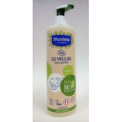 Mustela - Eau micellaire BIO sans parfum (400 ml)