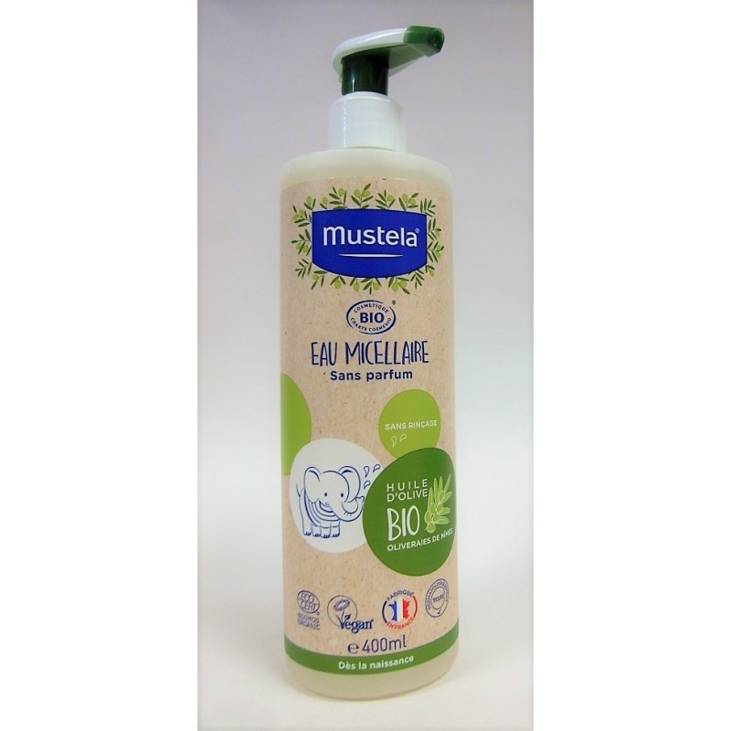 Mustela Bain & Toilette Eau Micellaire Bio 400ml