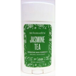 Schmidt's - Déodorant Thé au jasmin Peaux sensibles . vegan (58 ml)