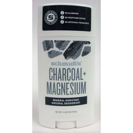 Schmidt's - Déodorant naturel Charcoal + Magnésium . vegan (58 ml)