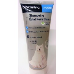 Shampoing Éclat Poils Blancs Bioanina - Chien et chat - Zoo Santé