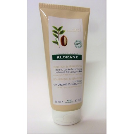 Klorane - Baume après-shampooing au beurre de Capuaçu Bio (200 ml)