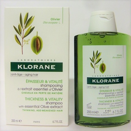 Klorane - Shampooing à l'extrait essentiel d'olivier