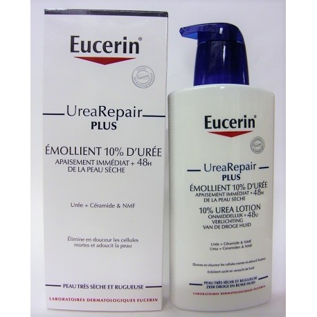 Eucerin - Urea Repair Plus Emollient 10% d'urée . Apaisement immédiat (400 ml)