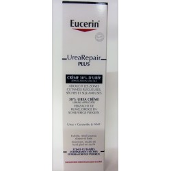 Eucerin - UreaRepair PLUS Crème 30% d'urée Zones cutanées rugueuses, sèches, squameuses (75 ml)