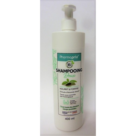 PharmaPrix - Shampooing doux à l'Huile d'Amande douce (400 ml)