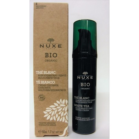 Nuxe Bio - Soin hydratant teinté multi-perfecteur . Thé blanc (50 ml)