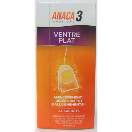 ANACA 3 - Ventre plat Infusions (24 sachets)