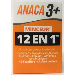 ANACA 3 - Minceur 12 EN 1 (120 gélules)