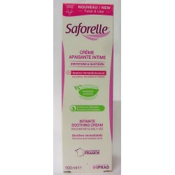 Saforelle - Crème apaisante intime . Irritations & Quotidien (100 ml)