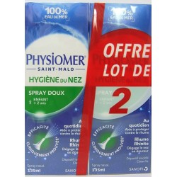 Physiomer - Hygiène du nez Jet Dynamique (lot de 2)