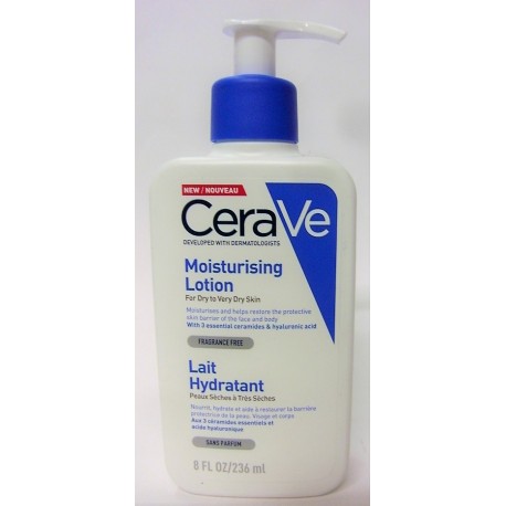 CeraVe - Lait Hydratant . Peaux sèches à très sèches (236 ml)