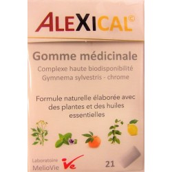 Melio Vie - ALEXICAL Gomme médicinale (21 gommes)