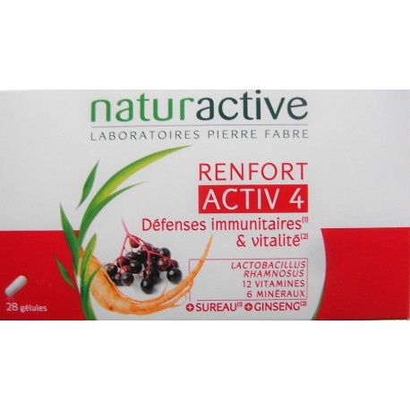 Naturactive - Activ 4 RENFORT Défenses immunitaires