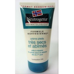 Neutrogena - Crème pieds très secs et abîmés . Hydratation 24 (150 ml)