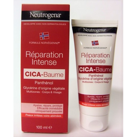 Neutrogena - Réparation Intense Cica- Baume . Peaux irritées, abîmées (100 ml)