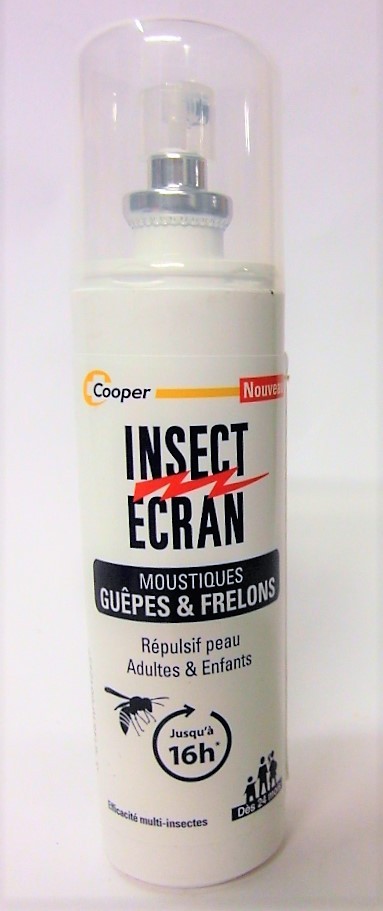 Répulsif peau adultes & enfants Zones Infestées Insect Ecran - 2x100ml