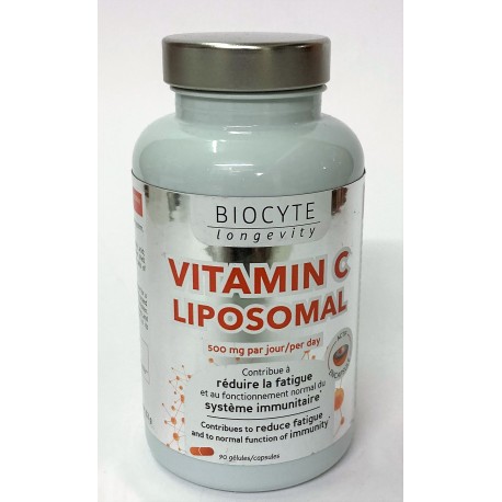 Biocyte - Vitamine C Liposomal (90 gélules)