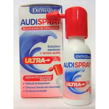 AUDISPRAY ULTRA - Bouchons de cérumen (20 ml)