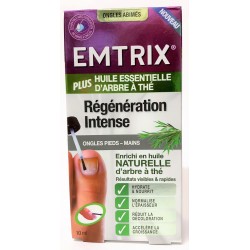 EMTRIX - Régénération intense Ongles abîmés des pieds et des mains (10 ml)