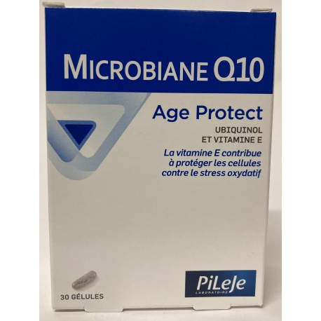 Pileje - Microbiane Q10 Protège les cellules contre le stress oxydatif (30 gélules)