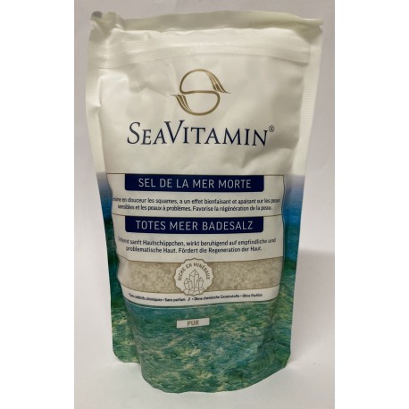 SeaVitamin - Sel de la Mer Morte . Pur (500g)