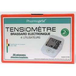Pharmaprix - Tensiomètre Brassard électronique 4 utilisateurs