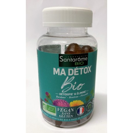 Santarome Bio - Ma Detox . Détoxifie & Elimine (60 gummies)