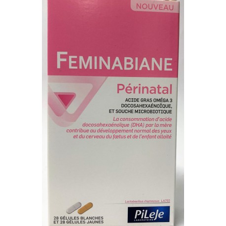 Pileje - Feminabiane Périnatal (56 gélules)