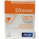 Pileje - D3 Biane Capsule 1000 UI . Vitamine D (30 gélules)