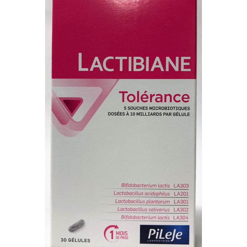 Lactibiane tolerance - Pileje