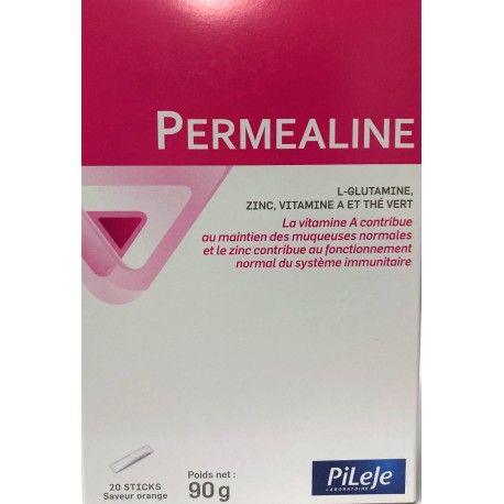 Pileje - Permealine . Système immunitaire - Muqueuses ( 20 sticks)