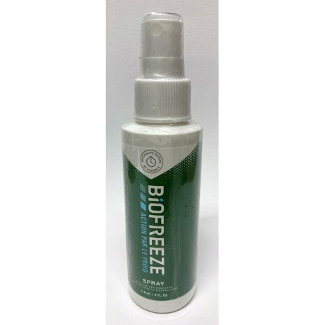 BIOFREEZE - Spray Douleurs articulaires et musculaires (118 ml)