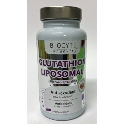 Biocyte - GLUTATHION LIPOSOMAL Anti-oxydant ( 30 gélules)