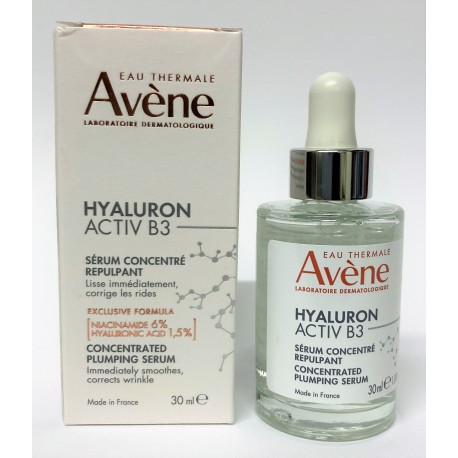 Avène - Hyaluron Activ B3 Sérum concentré repulpant . Corrige les rides (30 ml)