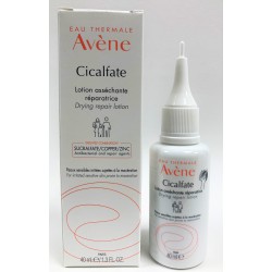 Avène - Cicalfate Lotion asséchante réparatrice - Peaux sensibles irritées sujettes à la macération (40 ml)