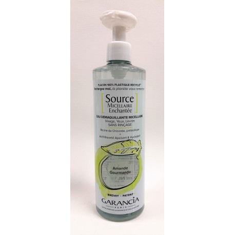 Garancia - Source Micellaire Enchantée . Eau Démaquillante micellaire Amande gourmande (400ml)