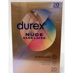 Durex - nude sans latex (20 préservatifs)