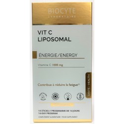 Biocyte - Vit C Liposomal . Energie (14 sticks)