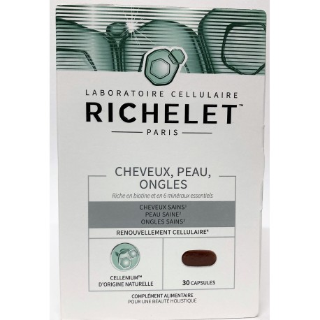 Richelet - Cheveux . Peau . Ongles (30 capsules)